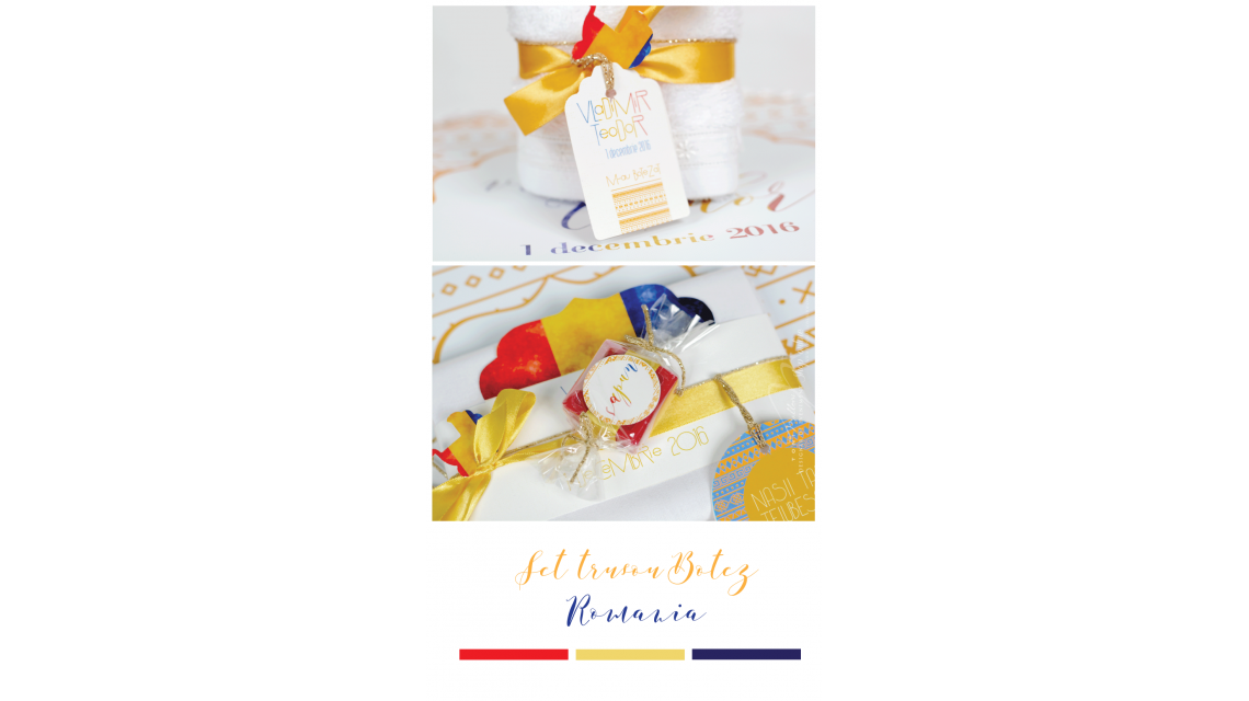 Trusou de botez brodat ideal pentru 1 Decembrie Romania,  Traditie romaneasca 7